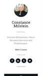 Mobile Screenshot of constancemilstein.com
